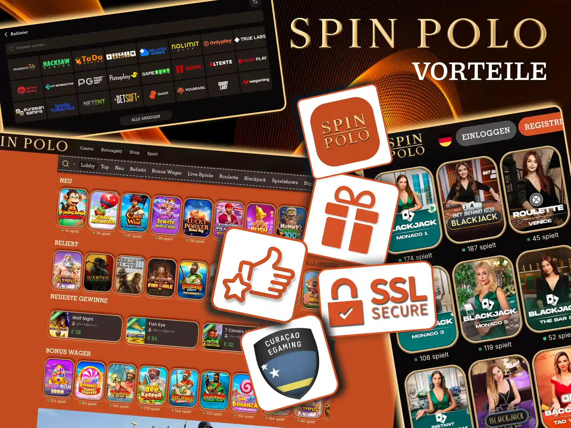 Über 5.000 Casino Spiele bei Spinpolo verfügbar.